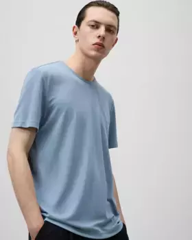 Мужская футболка с коротким рукавом и ответственным модалом Adolfo Dominguez, синий