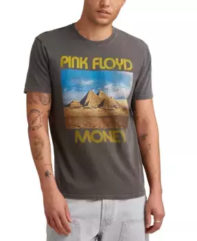 Мужская футболка с коротким рукавом и принтом Pink Floyd Lucky Brand, черный