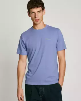 Мужская футболка с коротким рукавом и принтом Pepe Jeans, синий