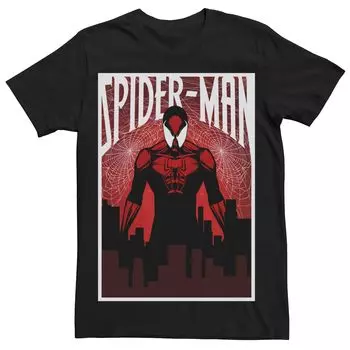 Мужская футболка с коротким рукавом и рисунком Marvel Spider-Man Licensed Character