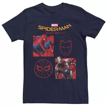 Мужская футболка с коротким рукавом и рисунком Marvel Spider-Man Licensed Character