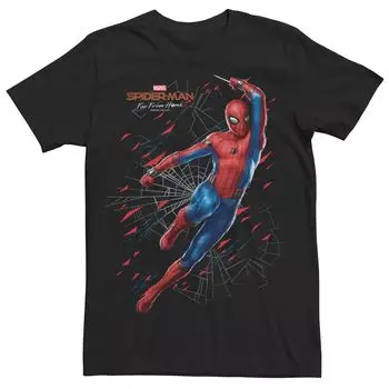Мужская футболка с коротким рукавом и рисунком Marvel Spider-Man Licensed Character
