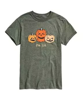 Мужская футболка с коротким рукавом Instant Message Halloween AIRWAVES, зеленый