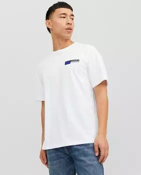 Мужская футболка с коротким рукавом Jack & Jones, белый