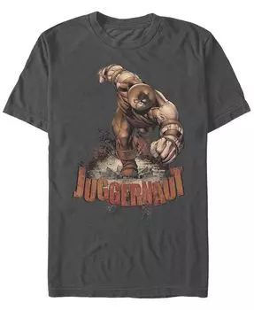 Мужская футболка с коротким рукавом Juggernaut Smash с круглым вырезом Fifth Sun, серый