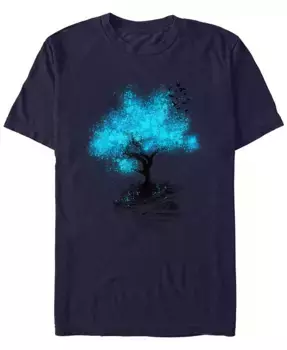 Мужская футболка с коротким рукавом Leaving Home Design By Humans, синий