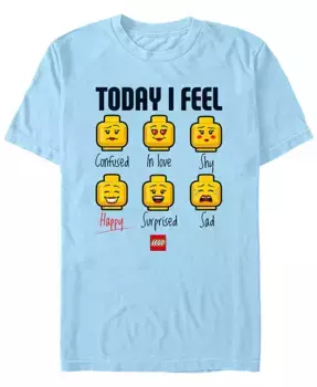 Мужская футболка с коротким рукавом Lego Iconic Expressions of Lego Lady Fifth Sun, синий