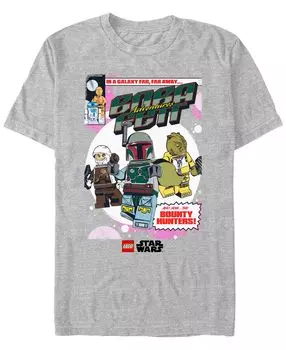 Мужская футболка с коротким рукавом lego star wars boba bounty hunters Fifth Sun, мульти
