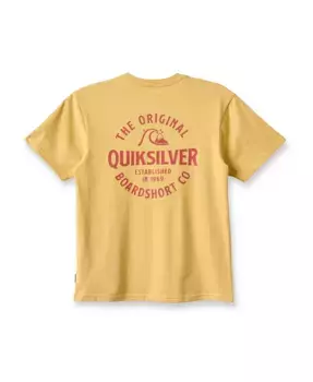 Мужская футболка с коротким рукавом Locked Up Quiksilver, желтый