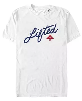 Мужская футболка с коротким рукавом lrg angled script Fifth Sun, белый