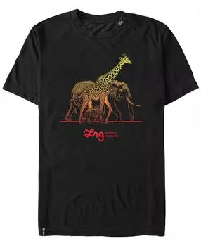 Мужская футболка с коротким рукавом lrg natural leaders Fifth Sun, черный