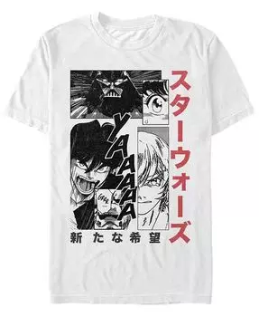 Мужская футболка с коротким рукавом Manga Page Crew Fifth Sun, белый