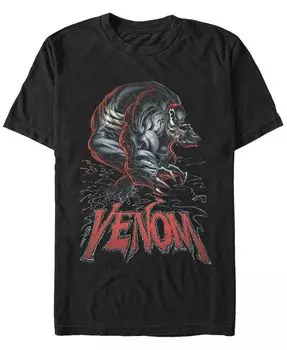 Мужская футболка с коротким рукавом Marvel Venom Gooey Fifth Sun, черный