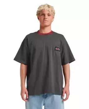Мужская футболка с коротким рукавом Mercury Ringer Quiksilver, черный