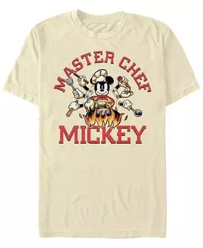 Мужская футболка с коротким рукавом Mickey Classic Master Chef Fifth Sun, слоновая кость/кремовый