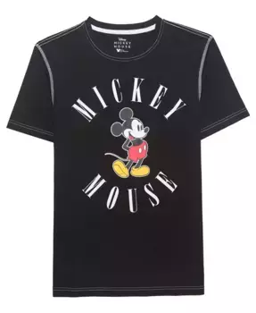 Мужская футболка с коротким рукавом Mickey Mouse Hybrid, черный
