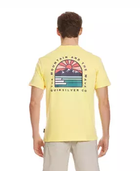 Мужская футболка с коротким рукавом Multi Terrain Quiksilver, желтый