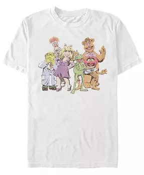 Мужская футболка с коротким рукавом Muppet Gang Crew Fifth Sun, белый
