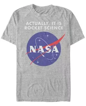 Мужская футболка с коротким рукавом nasa it is rocket science Fifth Sun, мульти