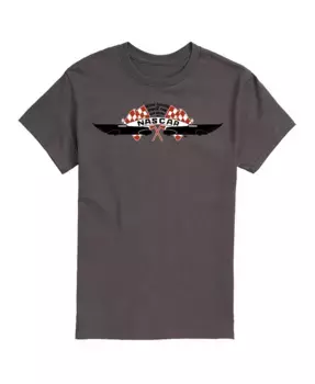 Мужская футболка с коротким рукавом NASCAR Logo AIRWAVES, серый