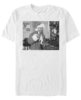 Мужская футболка с коротким рукавом national lampoon christmas vacation panty shot Fifth Sun, белый