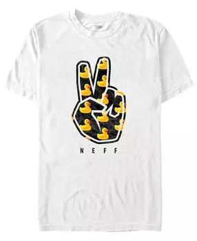 Мужская футболка с коротким рукавом neff peace out ducky Fifth Sun, белый