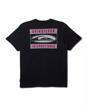 Мужская футболка с коротким рукавом New Dawn Quiksilver, черный