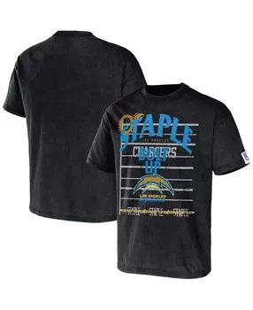 Мужская футболка с коротким рукавом nfl x staple los angeles chargers gridiron NFL Properties, черный