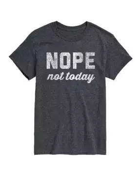 Мужская футболка с коротким рукавом Nope Not Today AIRWAVES, серый