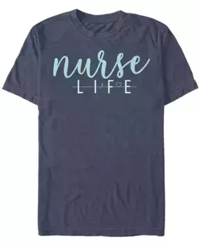 Мужская футболка с коротким рукавом Nurse Life Fifth Sun, синий