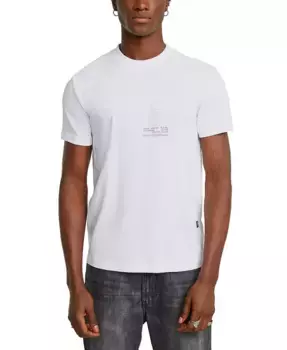 Мужская футболка с коротким рукавом Originals с логотипом G-Star Raw, белый