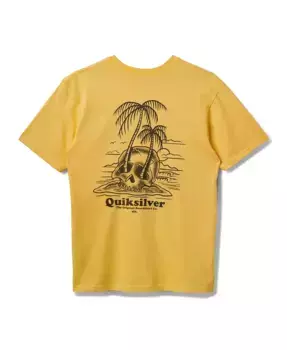 Мужская футболка с коротким рукавом Overgrown Quiksilver, желтый