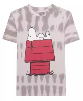 Мужская футболка с коротким рукавом Peanuts Hybrid, серый