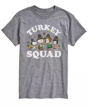 Мужская футболка с коротким рукавом Peanuts Turkey Squad AIRWAVES