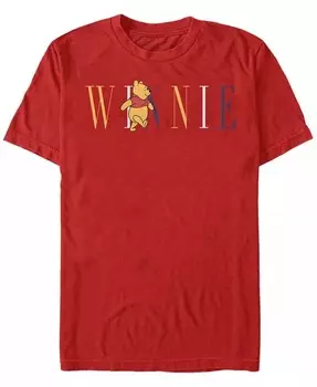 Мужская футболка с коротким рукавом Pooh Fashion Fifth Sun, красный