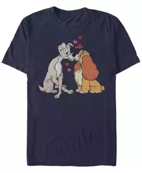 Мужская футболка с коротким рукавом Puppy Love Fifth Sun, синий