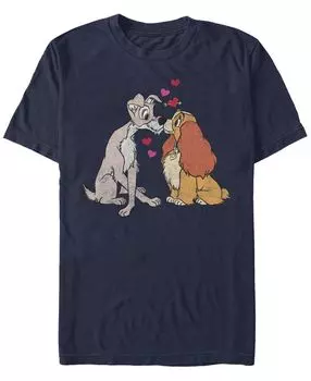Мужская футболка с коротким рукавом puppy love Fifth Sun, синий