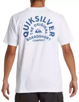 Мужская футболка с коротким рукавом Quiksilver On Target, белый
