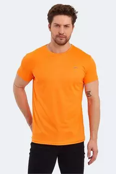 Мужская футболка с коротким рукавом REPUBLIC оранжевая SLAZENGER