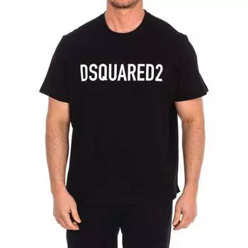 Мужская футболка с коротким рукавом s74gd1184 s23009 Dsquared2, черный