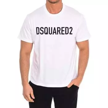Мужская футболка с коротким рукавом s74gd1184 s23009 Dsquared2, белый