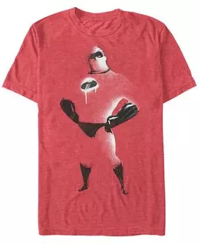Мужская футболка с коротким рукавом с изображением мистера невероятного disney pixar the incredibles painted distressed Fifth Sun, мульти