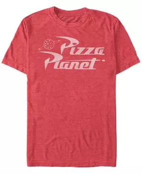 Мужская футболка с коротким рукавом с логотипом disney pixar toy story pizza planet Fifth Sun, красный