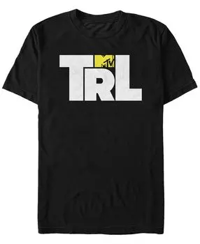 Мужская футболка с коротким рукавом с логотипом mtv total request live box letters Fifth Sun, черный