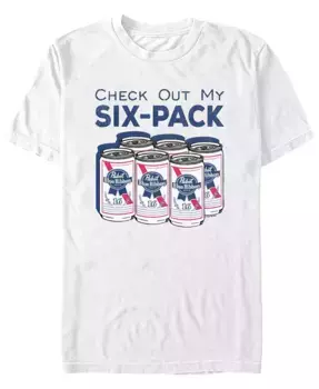 Мужская футболка с коротким рукавом Six Pack Fifth Sun, белый