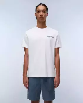 Мужская футболка с коротким рукавом Sovana SS Napapijri, белый