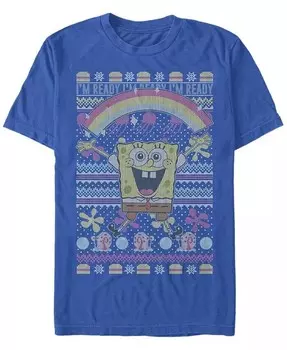 Мужская футболка с коротким рукавом SquarePants Sweater Crew Fifth Sun, синий