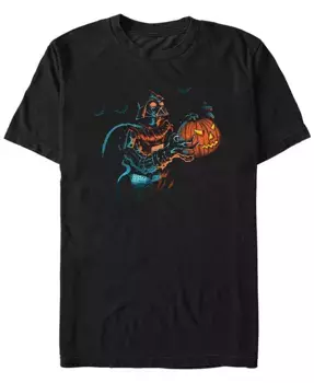 Мужская футболка с коротким рукавом Star Wars Spooky Vader Fifth Sun, черный