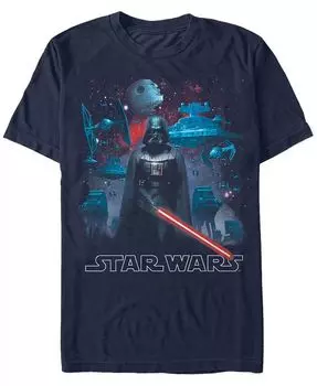 Мужская футболка с коротким рукавом Star Wars Returning Battalion Fifth Sun, синий