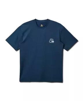 Мужская футболка с коротким рукавом Surf с логотипом Dna Quiksilver, синий